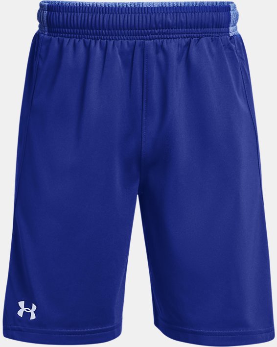 Boys' UA Locker Shorts, Blue, pdpMainDesktop image number 0